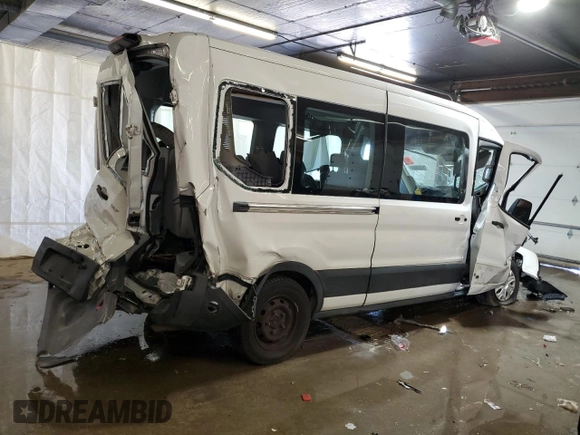 2019 Ford Transit Passenger XL with VIN 1FBAX2CM5KKB64074, listed as a Copart auction lot 69268854 with Not provided miles and Salvage title. Bid and sale history available at DreamBid. Image 3.