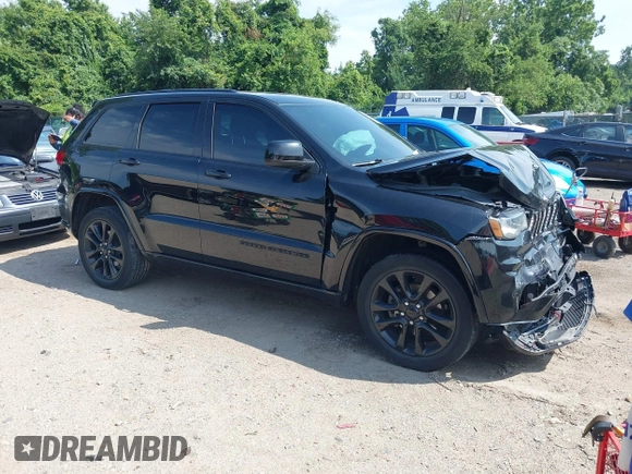 2018 Jeep Grand Cherokee Upland with VIN 1C4RJFAG2JC350975, listed as a IAAI auction lot 42612836 with 148,435 mi miles and . Bid and sale history available at DreamBid. Image 1.
