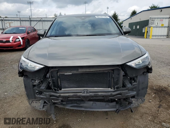 2021 Audi Q3 S line Premium with VIN WA1DECF34M1029033, listed as a Copart auction lot 65147115 with 54,784 mi miles and Clean title. Bid and sale history available at DreamBid. Image 5.