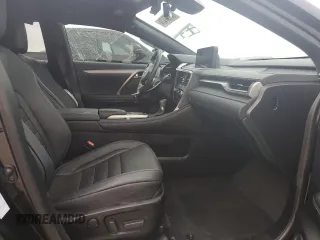 2021 Lexus RX with VIN 2T2YZMDA7MC281580, listed as a Copart auction lot 80037474 with 0 mi miles and Salvage Title. Bid and sale history available at carsss.com. Image 7.