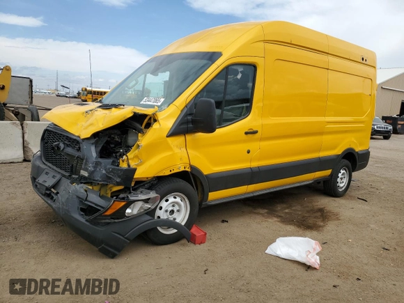 2021 Ford Transit Cargo z VIN 1FTBR1X87MKA60092, wystawiony jako Copart lot #53447065 z przebiegiem 34 771 mil mil oraz Szkoda całkowita • Salvage title. Historia ofert i sprzedaży dostępna na DreamBid. Obrazek 1.