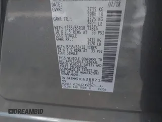 2018 Nissan Pathfinder S z VIN 5N1DR2MM5JC638871, wystawiony jako IAAI lot #41691038 z przebiegiem 96 284 mil mil oraz . Historia ofert i sprzedaży dostępna na DreamBid. Obrazek 9.