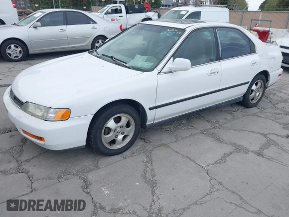 1997 Honda Accord EX with VIN 1HGCD5656VA053015, listed as a IAAI auction lot 41910174 with 167,363 mi miles and . Bid and sale history available at DreamBid. Image 2.