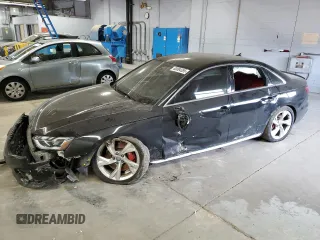 2020 Audi S4 Premium Plus z VIN WAUB4AF45LA052250, wystawiony jako Copart lot #60064395 z przebiegiem Nie podano mil oraz Czysty tytuł • Clean title. Historia ofert i sprzedaży dostępna na DreamBid. Obrazek 1.