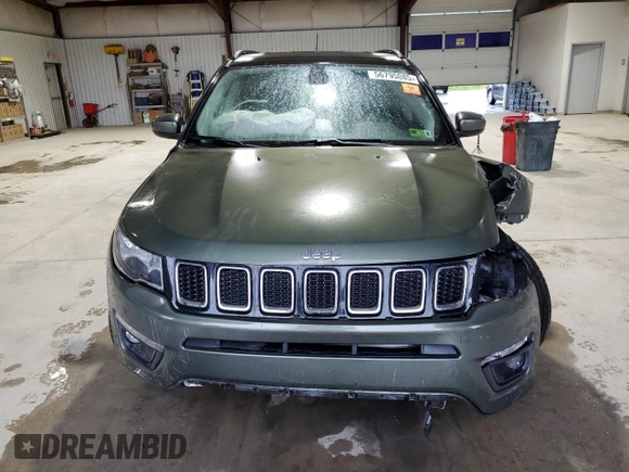 2020 Jeep Compass Latitude с VIN 3C4NJDBB6LT153787, выставлен на аукционе Copart как лот 56795085 с пробегом 62 020 миль миль и Списание • Salvage title. История ставок и продаж доступна на DreamBid. Изображение 5.