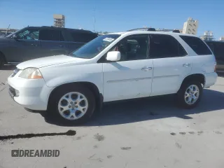 2002 Acura MDX Touring Pkg with VIN 2HNYD18602H508838, listed as a Copart auction lot 45704495 with 180,269 mi miles and Salvage Title. Bid and sale history available at carsss.com. Image 1.