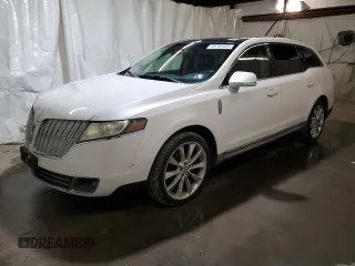 2012 Lincoln MKT EcoBoost with VIN 2LMHJ5AT9CBL50946, listed as a Copart auction lot 48763435 with 127,704 mi miles and Clean Title. Bid and sale history available at DreamBid. Image 1.
