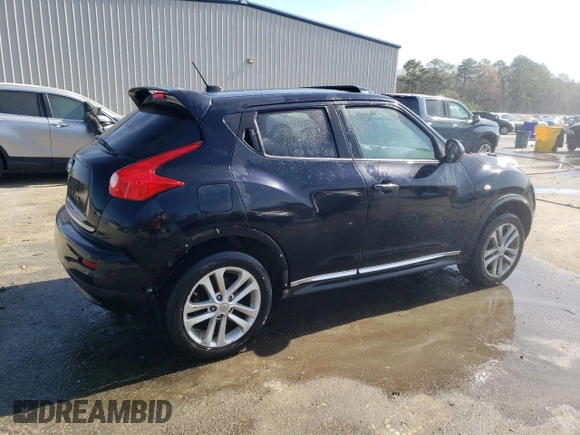 2011 Nissan Juke SL with VIN JN8AF5MV5BT019851, listed as a Copart auction lot 49163985 with 112,863 mi miles and Salvage Title. Bid and sale history available at carsss.com. Image 3.