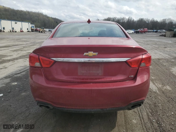 2014 Chevrolet Impala LTZ with VIN 1G1155S32EU121891, listed as a Copart auction lot 53575835 with 179,170 mi miles and Salvage Title. Bid and sale history available at carsss.com. Image 6.