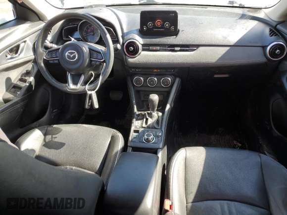 2019 Mazda CX-3 Grand Touring with VIN JM1DKFD78K0450505, listed as a Copart auction lot 51593285 with 88,724 mi miles and Salvage Title. Bid and sale history available at DreamBid. Image 8.