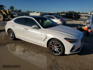 2020 Genesis G70 3.3T Advanced with VIN KMTG74LE5LU053428, listed as a Copart auction lot 82385153 with 37,199 mi miles. Bid and sale history available at carsss.com. Image 4.