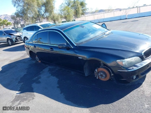2007 BMW 7 Series 750Li with VIN WBAHN83537DT70322, listed as a IAAI auction lot 41842120 with 166,465 mi miles. Bid and sale history available at carsss.com. Image 12.