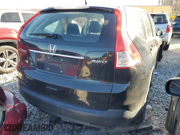 2013 Honda CR-V LX with VIN 2HKRM4H3XDH633681, listed as a Copart auction lot 82628544 with Not Provided miles and Salvage Title. Bid and sale history available at DreamBid. Image 3.