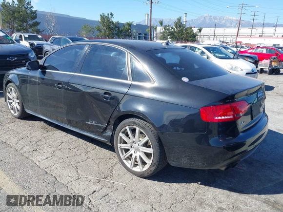 2012 Audi A4 2.0T Premium Plus with VIN WAUFFAFL6CA120011, listed as a IAAI auction lot 41645223 with 1 mi miles. Bid and sale history available at carsss.com. Image 3.