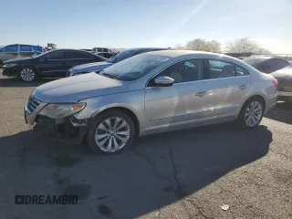 2010 Volkswagen CC Sport with VIN WVWMP7AN9AE556554, listed as a Copart auction lot 46318935 with 109,828 mi miles and Salvage Title. Bid and sale history available at carsss.com. Image 1.