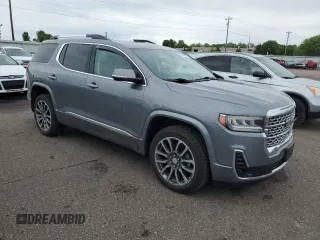 2020 GMC Acadia Denali with VIN 1GKKNXLS6LZ176328, listed as a Copart auction lot 58144725 with 70,321 mi miles and Salvage title. Bid and sale history available at DreamBid. Image 4.