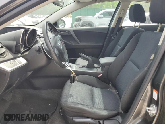 2010 Mazda Mazda3 i Touring with VIN JM1BL1SF5A1241636, listed as a Copart auction lot 52624185 with 96,466 mi miles and Salvage Title. Bid and sale history available at carsss.com. Image 7.