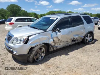 2010 GMC Acadia SLT1 z VIN 1GKLRMED5AJ169503, wystawiony jako Copart lot #53969695 z przebiegiem 184 913 mil mil oraz Szkody całkowita. Historia ofert i sprzedaży dostępna na DreamBid. Obrazek 1.