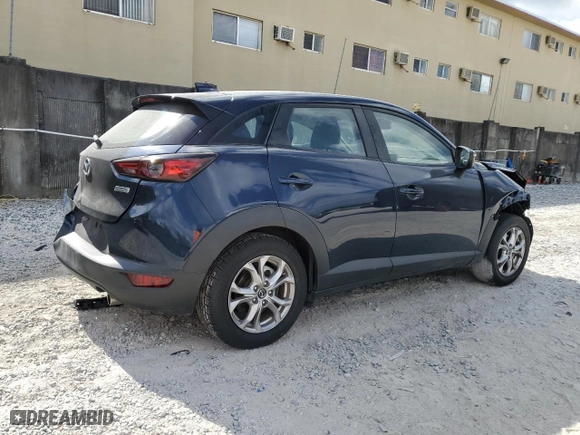 2020 Mazda CX-3 Sport with VIN JM1DKDB72L1471742, listed as a Copart auction lot 82168024 with 70,270 mi miles and Non Repairable. Bid and sale history available at carsss.com. Image 3.
