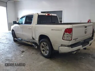 2021 Ram 1500 Big Horn with VIN 1C6SRFFTXMN780608, listed as a IAAI auction lot 41342815 with 70,406 mi miles and . Bid and sale history available at DreamBid. Image 3.