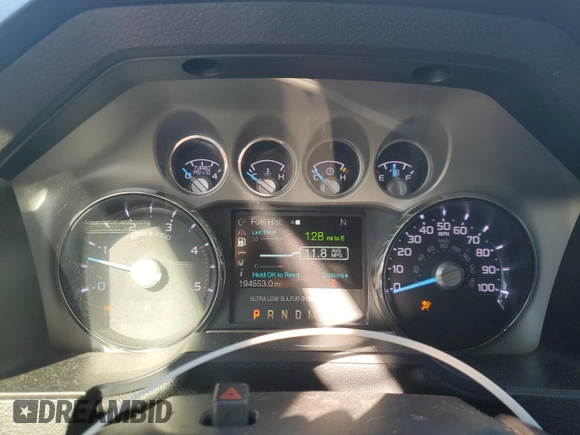 2011 Ford Super Duty F-250 SRW XL with VIN 1FT7W2AT8BEA54718, listed as a Copart auction lot 81904194 with 194,553 mi miles and Non Repairable. Bid and sale history available at carsss.com. Image 9.