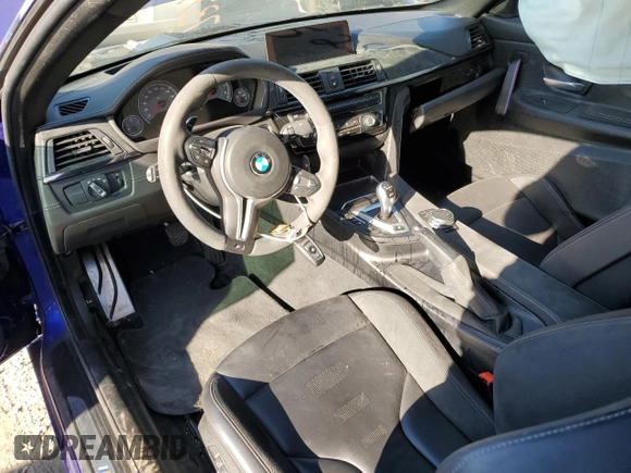 2019 BMW M4 CS with VIN WBS3S7C58KAC09387, listed as a Copart auction lot 73775254 with 27,185 mi miles and Salvage Title. Bid and sale history available at carsss.com. Image 8.