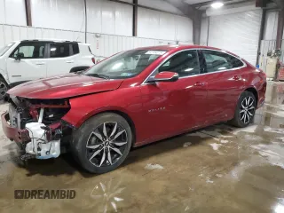 2018 Chevrolet Malibu LT with VIN 1G1ZD5ST7JF281589, listed as a Copart auction lot 54749275 with 29,323 mi miles and Salvage Title. Bid and sale history available at carsss.com. Image 1.