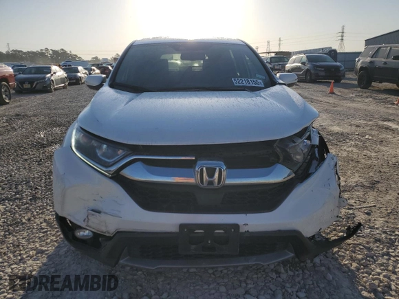 2019 Honda CR-V EX-L with VIN 7FARW1H83KE024999, listed as a Copart auction lot 52218155 with 38,068 mi miles and Salvage Title. Bid and sale history available at carsss.com. Image 5.