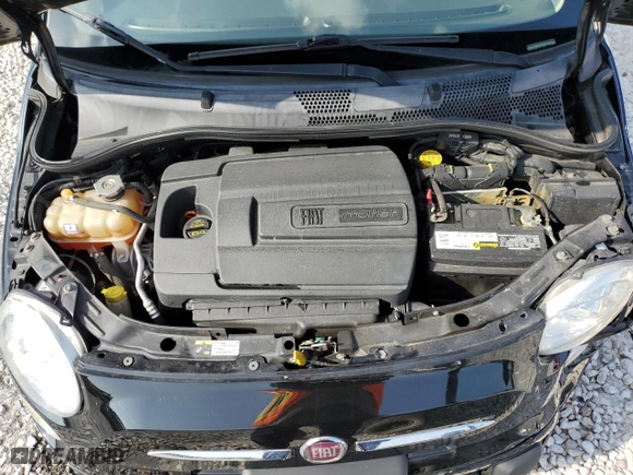 2013 FIAT 500 Pop with VIN 3C3CFFAR3DT748427, listed as a Copart auction lot 51220245 with 76,576 mi miles and Salvage Title. Bid and sale history available at carsss.com. Image 12.