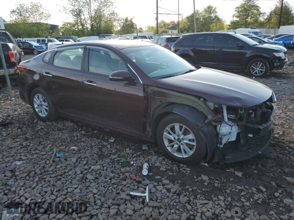 2016 Kia Optima LX z VIN 5XXGT4L35GG042496, wystawiony jako Copart lot #53816495 z przebiegiem 77 924 mil mil oraz Szkoda całkowita • Salvage title. Historia ofert i sprzedaży dostępna na DreamBid. Obrazek 4.