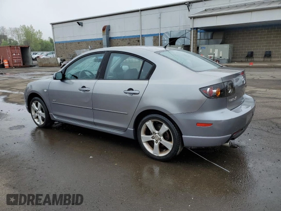 2006 Mazda 3 s with VIN JM1BK324561467955, listed as a Copart auction lot 55207355 with 99,601 mi miles and Salvage Title. Bid and sale history available at DreamBid. Image 2.