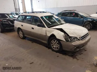 2001 Subaru Legacy Wagon Outback w/RL Equip with VIN 4S3BH675417607775, listed as a IAAI auction lot 41777720 with 181,399 mi miles. Bid and sale history available at carsss.com. Image 1.