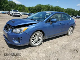 2014 Subaru Impreza Premium with VIN JF1GJAD63EH018118, listed as a Copart auction lot 61342595 with 123,958 mi miles and Clean title. Bid and sale history available at DreamBid. Image 1.