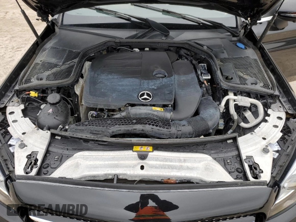2022 Mercedes-Benz C 300 with VIN W1KWK8DB5NG113140, listed as a Copart auction lot 88902635 with Not Provided miles and Non Repairable. Bid and sale history available at DreamBid. Image 11.