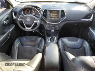 2018 Jeep Cherokee Latitude Plus with VIN 1C4PJLLB2JD590884, listed as a Copart auction lot 41808945 with 168,853 mi miles and Salvage Title. Bid and sale history available at carsss.com. Image 8.