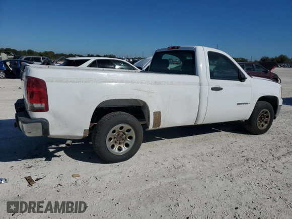 2009 GMC Sierra 1500 Work Truck z VIN 1GTEC14C39Z900813, wystawiony jako Copart lot #82673734 z przebiegiem Nie podano mil oraz Szkoda całkowita • Salvage title. Historia ofert i sprzedaży dostępna na DreamBid. Obrazek 3.