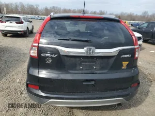 2015 Honda CR-V EX-L with VIN 2HKRM4H7XFH667125, listed as a Copart auction lot 47731145 with 134,682 mi miles and Salvage Title. Bid and sale history available at carsss.com. Image 6.