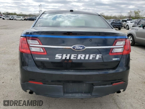 2015 Ford Police Interceptor with VIN 1FAHP2MK7FG159819, listed as a Copart auction lot 53123975 with 136,518 mi miles and Salvage title. Bid and sale history available at DreamBid. Image 6.