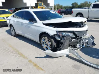 2016 Chevrolet Impala LS with VIN 2G11X5SA9G9179991, listed as a IAAI auction lot 41330720 with 99,842 mi miles. Bid and sale history available at carsss.com. Image 1.