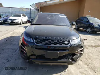 2021 Land Rover Range Rover Evoque R-Dynamic S with VIN SALZT2FX9MH127523, listed as a Copart auction lot 44812753 with 27,393 mi miles. Bid and sale history available at carsss.com. Image 5.