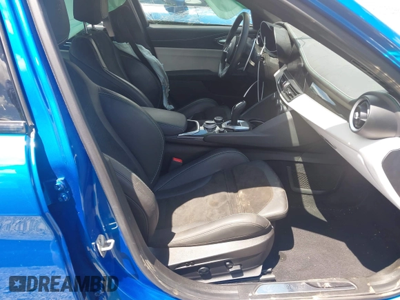 2021 Alfa Romeo Giulia Quadrifoglio with VIN ZARFAMEV1M7648209, listed as a IAAI auction lot 42241740 with 48,850 mi miles and . Bid and sale history available at DreamBid. Image 5.