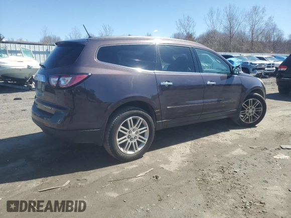 2015 Chevrolet Traverse LT with VIN 1GNKVGKD5FJ101466, listed as a Copart auction lot 52342695 with Not Provided miles and Clean Title. Bid and sale history available at DreamBid. Image 3.