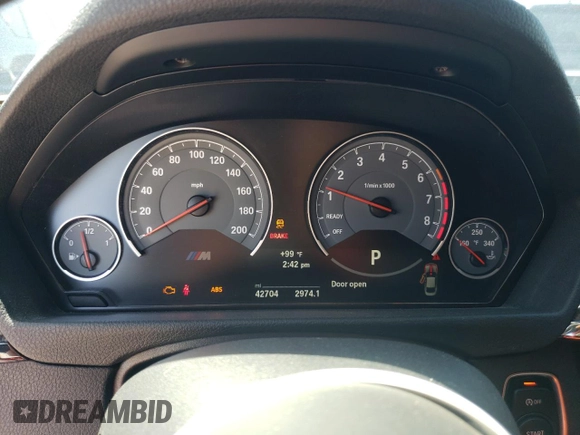 2018 BMW M4 with VIN WBS4Y9C51JAC86230, listed as a Copart auction lot 67757584 with 42,704 mi miles and Salvage Title. Bid and sale history available at carsss.com. Image 9.