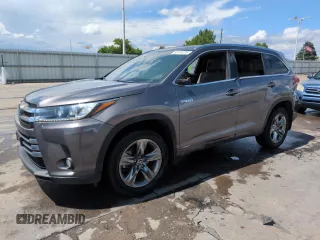 2018 Toyota Highlander Hybrid Limited с VIN 5TDDGRFH2JS046393, выставлен на аукционе Copart как лот 58181375 с пробегом 142 446 миль миль и Списание • Salvage title. История ставок и продаж доступна на DreamBid. Изображение 1.