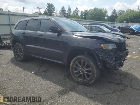 2019 Jeep Grand Cherokee High Altitude with VIN 1C4RJFCG4KC642187, listed as a Copart auction lot 62559645 with 50,140 mi miles and Salvage title. Bid and sale history available at DreamBid. Image 4.