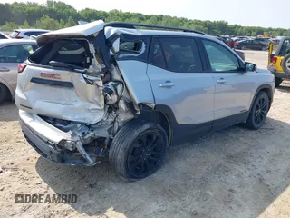 2020 GMC Terrain SLE with VIN 3GKALMEV3LL321078, listed as a IAAI auction lot 42414035 with 51,546 mi miles and . Bid and sale history available at DreamBid. Image 4.
