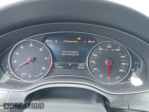 2016 Audi A6 2.0T Premium Plus with VIN WAUGFAFC7GN095669, listed as a IAAI auction lot 41894313 with 84,725 mi miles. Bid and sale history available at carsss.com. Image 7.