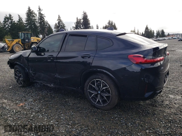 2024 BMW X4 M40i with VIN 5UX43DT07R9W67330, listed as a Copart auction lot 78283054 with 0 mi miles and Salvage Title. Bid and sale history available at carsss.com. Image 2.