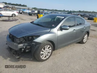 2012 Mazda 3 i Grand Touring with VIN JM1BL1W79C1561306, listed as a Copart auction lot 55438905 with 65,839 mi miles and Salvage title. Bid and sale history available at DreamBid. Image 1.