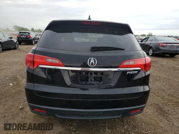 2015 Acura RDX with VIN 5J8TB3H32FL014806, listed as a Copart auction lot 58944805 with 123,215 mi miles and Salvage title. Bid and sale history available at DreamBid. Image 6.
